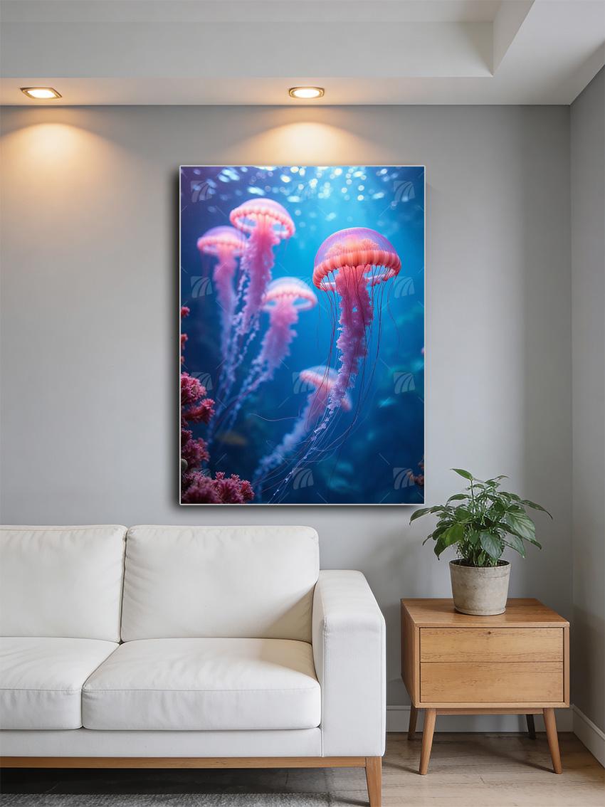 Ozean-Magie Nature Wandbild – Detailansicht