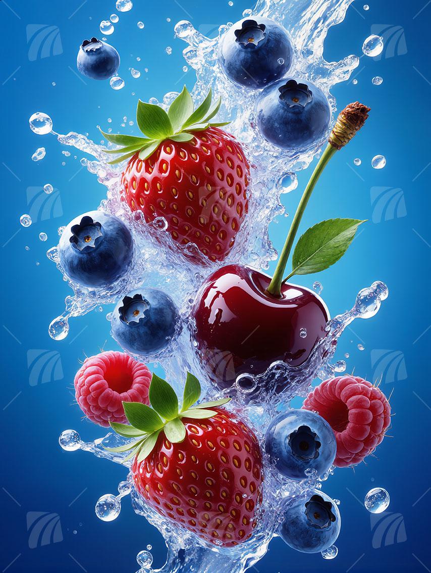 Dynamische kitchen Wandbild auf Aluminium Dibond Spanntuch